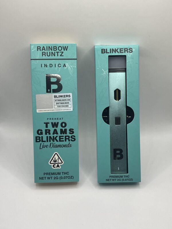 Blinkers 2g Vape Disposable - Rainbow Runtz (Live Diamonds)